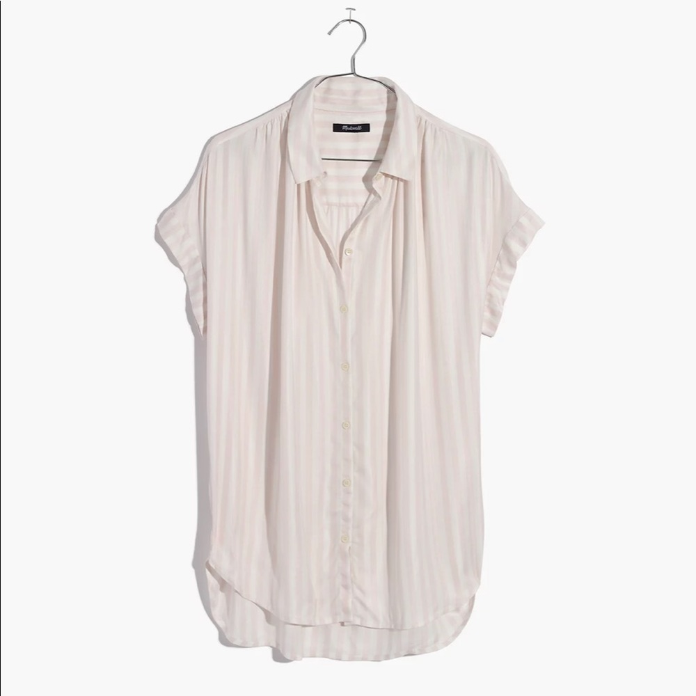 Madewell Striped Button Down Shirt